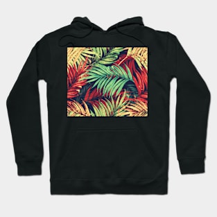 Vintage Palm Leaves Hoodie